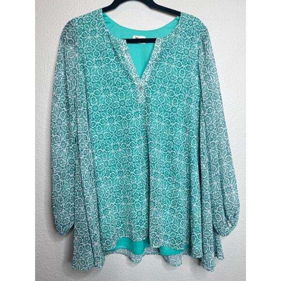 Voluminous Plunge Neck Fairycore Jamie Boho Tunic Dress/Top Sz Med - Picture 1 of 16